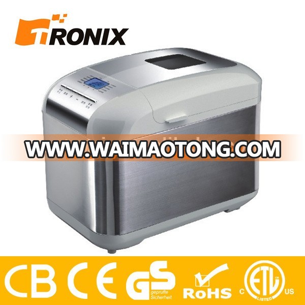 CE,GS,RoHS 2.0LB 900G AUTOMATIC STAINLESS STEEL BREAD MAKER